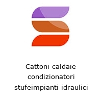 Logo Cattoni caldaie condizionatori stufeimpianti idraulici