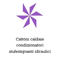 Logo Cattoni caldaie condizionatori stufeimpianti idraulici