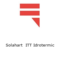 Logo Solahart  ITT Idrotermic