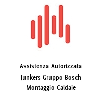 Logo Assistenza Autorizzata Junkers Gruppo Bosch Montaggio Caldaie