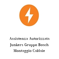 Logo Assistenza Autorizzata Junkers Gruppo Bosch Montaggio Caldaie