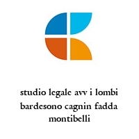 Logo studio legale avv i lombi bardesono cagnin fadda montibelli