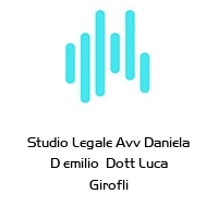 Logo Studio Legale Avv Daniela D emilio  Dott Luca Girofli