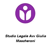 Logo Studio Legale Avv Giulia Mascheroni