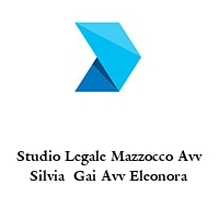 Logo Studio Legale Mazzocco Avv Silvia  Gai Avv Eleonora