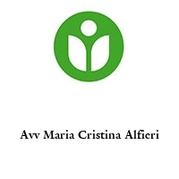 Logo Avv Maria Cristina Alfieri