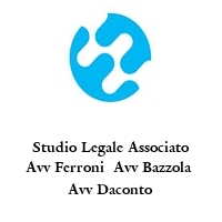 Logo Studio Legale Associato Avv Ferroni  Avv Bazzola  Avv Daconto