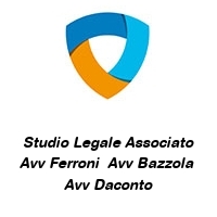 Logo Studio Legale Associato Avv Ferroni  Avv Bazzola  Avv Daconto