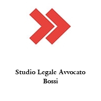 Studio Legale Avvocato Bossi