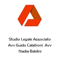 Logo Studio Legale Associato Avv Guido Calatroni  Avv Nadia Baldini