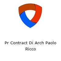 Pr Contract Di Arch Paolo Ricco