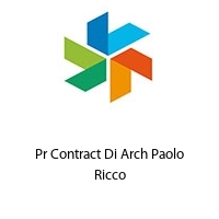 Pr Contract Di Arch Paolo Ricco