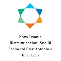 Logo Nova Domus Ristrutturazioni Snc Di Faciocchi Pier Antonio e Giac Omo