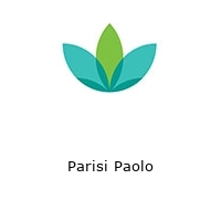 Parisi Paolo