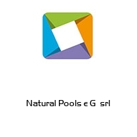 Logo Natural Pools e G  srl