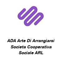 Logo ADA Arte Di Arrangiarsi Societa Cooperativa Sociale ARL