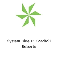 Logo System Blue Di Cordioli Roberto