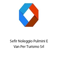 Logo Sefir Noleggio Pulmini E Van Per Turismo Srl