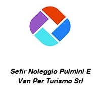 Logo Sefir Noleggio Pulmini E Van Per Turismo Srl