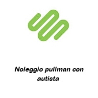 Noleggio pullman con autista 