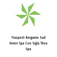 Logo Trasporti Bergamo Sud Ovest Spa Con Sigla Tbso Spa