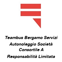 Logo Teambus Bergamo Servizi Autonoleggio Società Consortile A Responsabilità Limitata