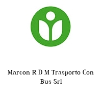 Logo Marcon R D M Trasporto Con Bus Srl