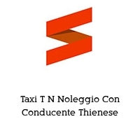 Logo Taxi T N Noleggio Con Conducente Thienese