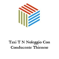 Logo Taxi T N Noleggio Con Conducente Thienese