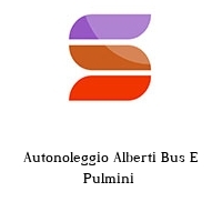 Logo Autonoleggio Alberti Bus E Pulmini 