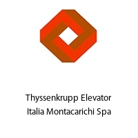 Logo Thyssenkrupp Elevator Italia Montacarichi Spa