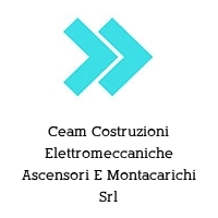 Logo Ceam Costruzioni Elettromeccaniche Ascensori E Montacarichi Srl