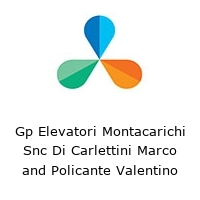 Logo Gp Elevatori Montacarichi Snc Di Carlettini Marco and Policante Valentino