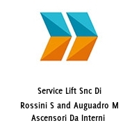 Logo Service Lift Snc Di Rossini S and Auguadro M Ascensori Da Interni 