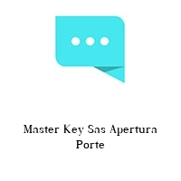 Logo Master Key Sas Apertura Porte