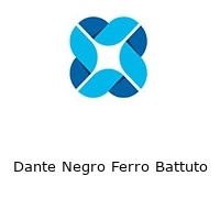 Logo Dante Negro Ferro Battuto