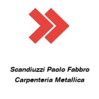 Logo Scandiuzzi Paolo Fabbro Carpenteria Metallica