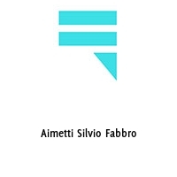 Logo Aimetti Silvio Fabbro