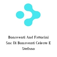 Logo Bonaventi And Fattorini Snc Di Bonaventi Celeste E Stefano