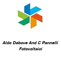 Aldo Dabove And C Pannelli Fotovoltaici