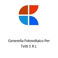 Logo Generelia Fotovoltaico Per Tetti S R L