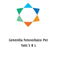 Logo Generelia Fotovoltaico Per Tetti S R L