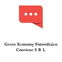 Logo Green Economy Fotovoltaico Conviene S R L
