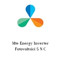 Logo Mte Energy Inverter Fotovoltaici S N C