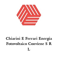 Logo Chiarini E Ferrari Energia Fotovoltaico Conviene S R L