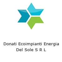 Logo Donati Ecoimpianti Energia Del Sole S R L