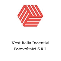 Logo Next Italia Incentivi Fotovoltaici S R L
