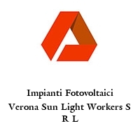 Logo Impianti Fotovoltaici Verona Sun Light Workers S R L
