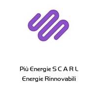 Più Energie S C A R L Energie Rinnovabili