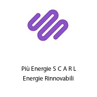 Logo Più Energie S C A R L Energie Rinnovabili